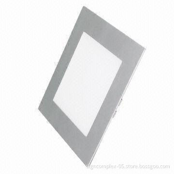 LED Panel Light, high-efficiency (95%) heat protection system and 200 x 200 x 12mm Dimensions